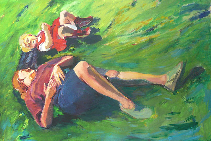 Via Crucis biblico - pintura cristiano moderno